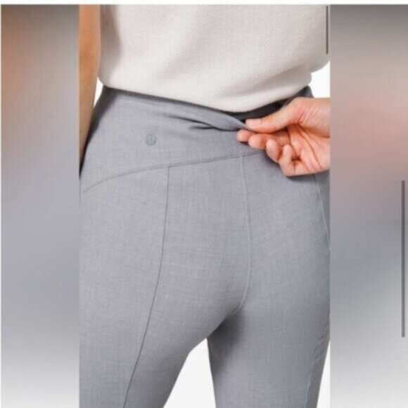 Lululemon Women's Gray Here to There High-Rise 7/8 Pant Size 2 - Picture 2 of 9